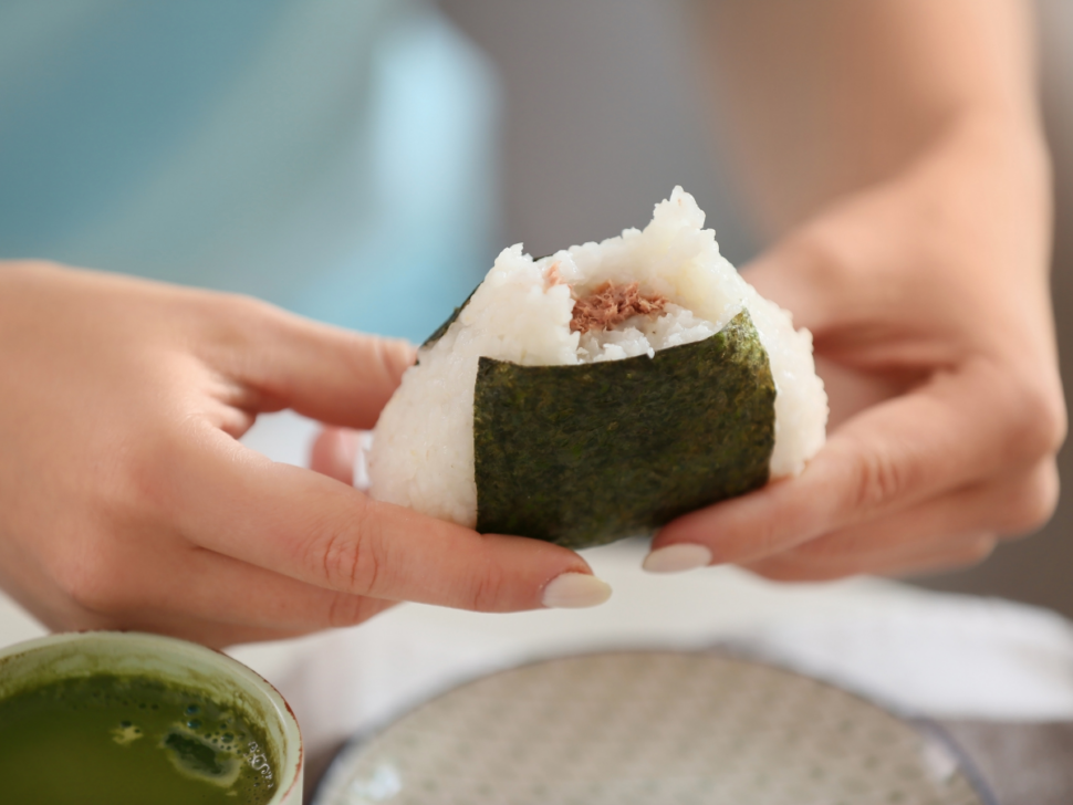 Onigiri, Tamagoyaki, Onigirazu and Yaki Mochi